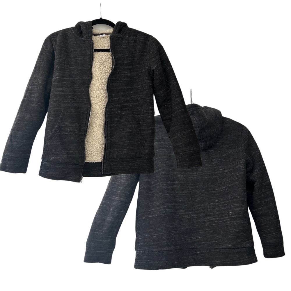 Fleece Lined Zip Up Hoodie